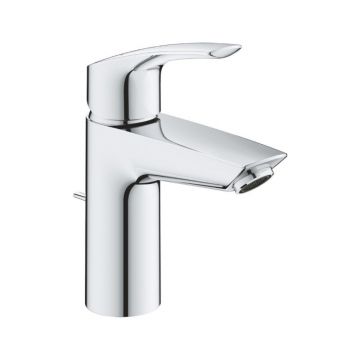 Baterie pentru Lavoar, Grohe Eurosmart, Crom, 46 x 201 mm, Marimea S
