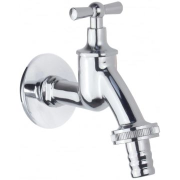 Robinet cu bila, crom, cu adaptor, 1 2  , Deante