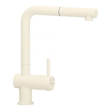 Baterie bucatarie Schock Epos Extractibila Cristadur - Culoare magnolia