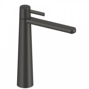 Baterie inalta lavoar Sanycces Dedal, raw metal - Culoare Gri inchis