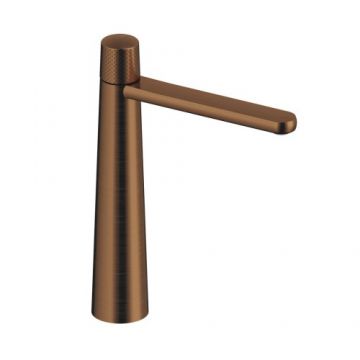 Baterie inalta lavoar Sanycces Dedal, rose gold periat - Culoare rose gold