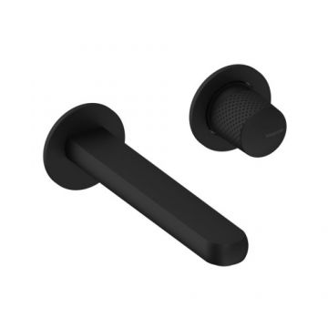 Baterie lavoar incastrata Sanycces Dedal, negru mat - Culoare Negru