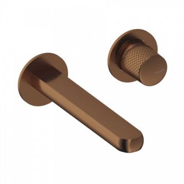 Baterie lavoar incastrata Sanycces Dedal, rose gold - Culoare rose gold