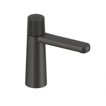 Baterie lavoar Sanycces Dedal plisat, raw metal - Culoare Gri inchis