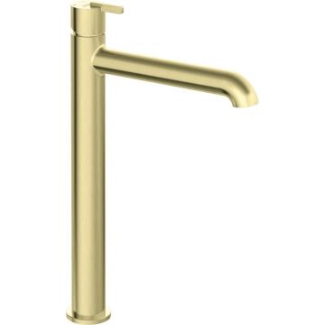 Baterie Chiuveta baie inalta culoare auriu periat Deante Silia Baterie Chiuveta baie inalta culoare auriu periat Deante Silia