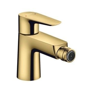 Baterie bideu Hansgrohe Talis E cu ventil pop-up, polished gold optic -  71720990