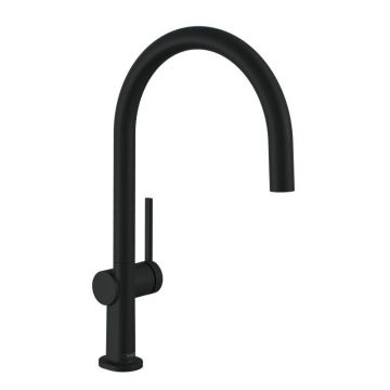 Baterie bucatarie Hansgrohe Talis M54 220,  negru mat - 72804670